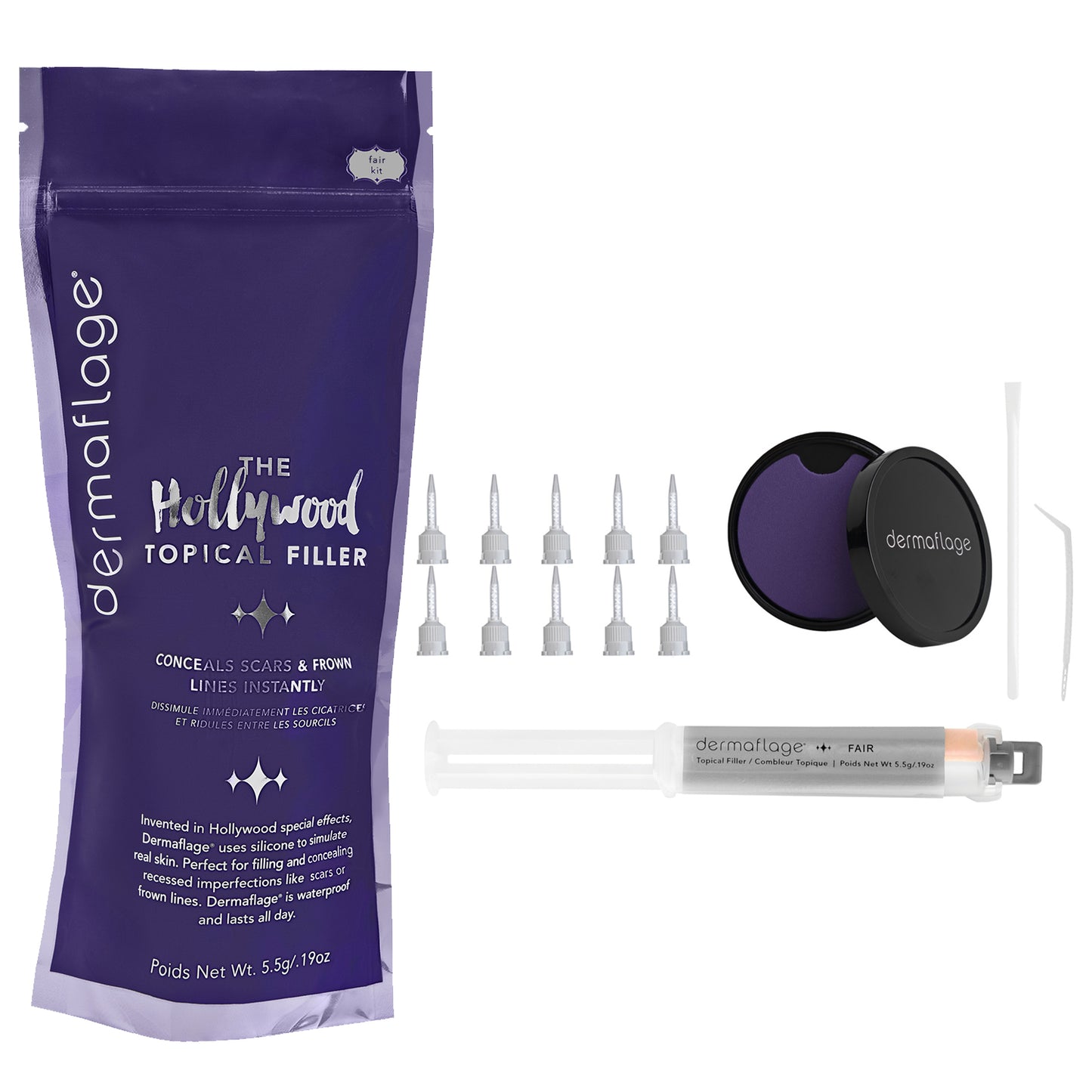 The Hollywood Topical Scar & Wrinkle Filler Starter Kit